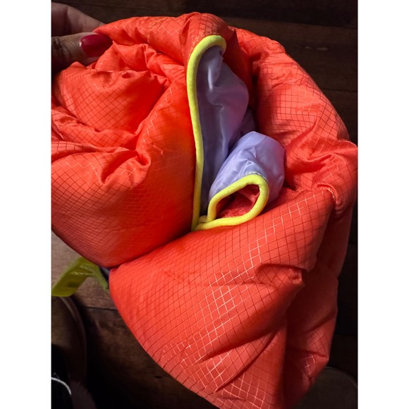 RUMPL Backcountry Puffy Blanket 52 x 75 Hot Lavender MSRP $149 - Picture 3 of 4